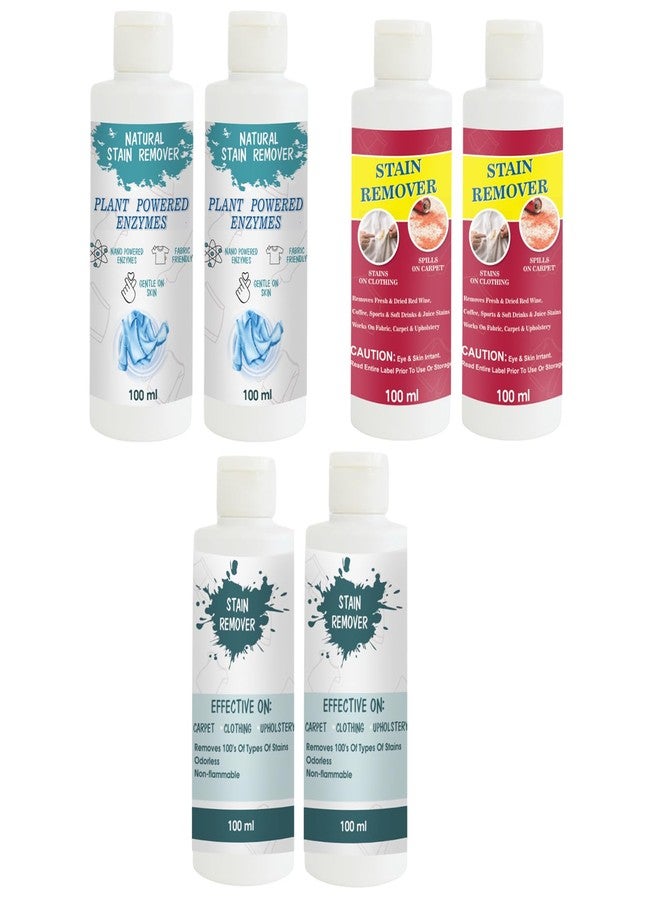 مجموعة مزيل بقع توفوس (عبوة من قطعتين)، أحمر (عبوة من قطعتين)، سماوي ومزيل بقع سماوي | محلول تنظيف متعدد الأسطح للملابس والأقمشة والمفروشات (100 غرام لكل قطعة) - Image 1